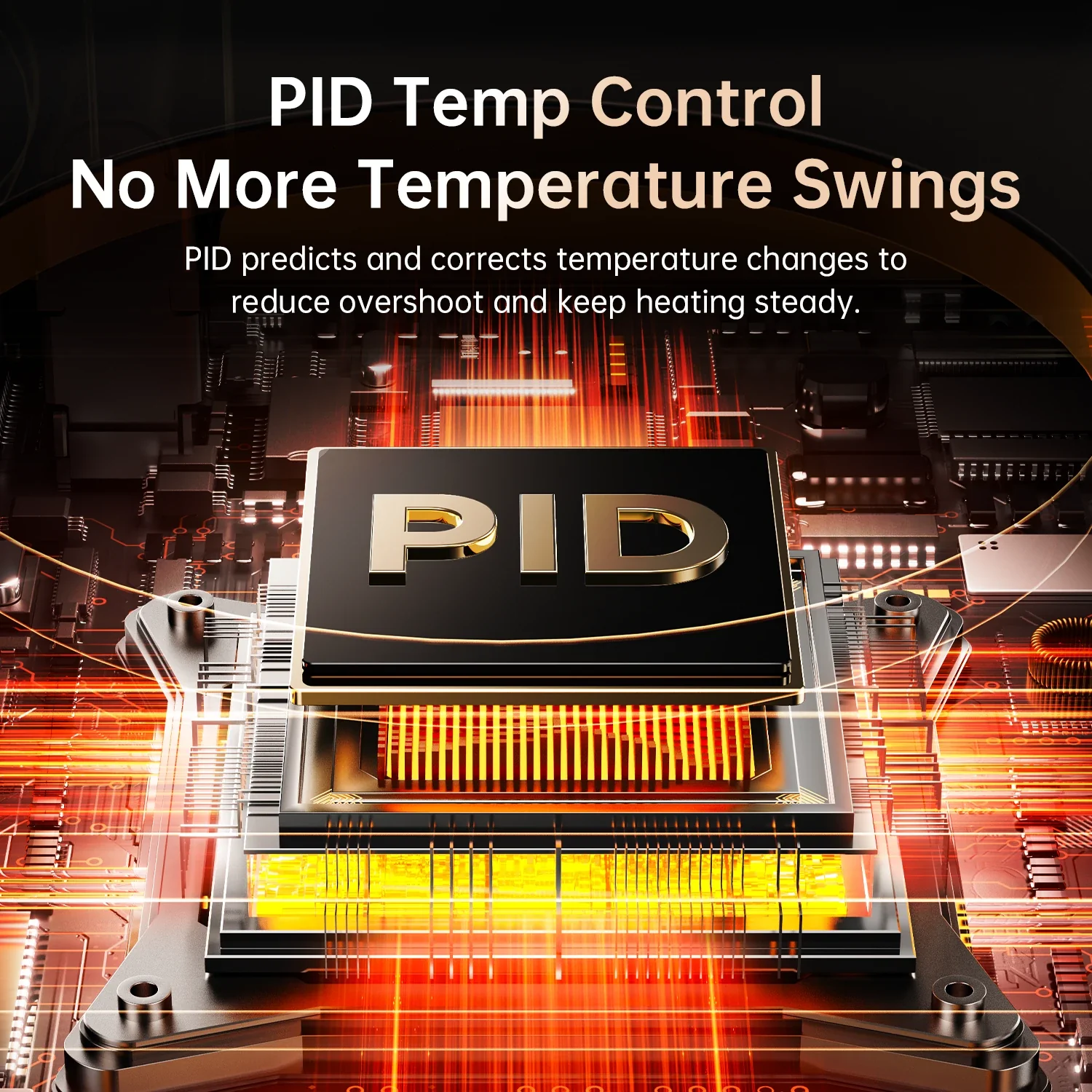 FNIRSI® HT-P1 Mini Hot Plate Dual Mode Reflow & Heating Station, 150W 100–350°C, DC/USB-C PD - Image 5