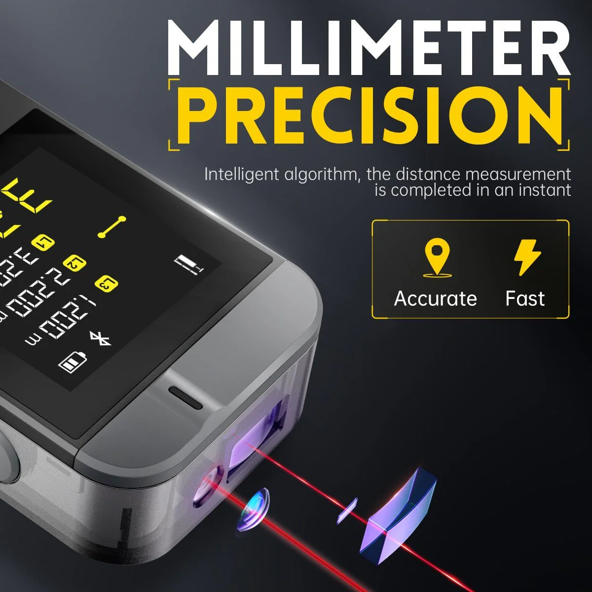 FNIRSI® IR40 Smart Laser Rangefinder - Image 4