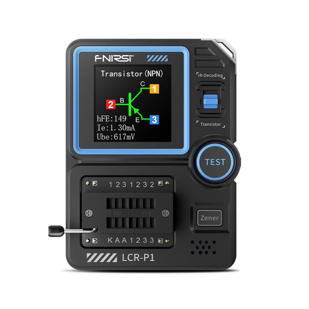 FNIRSI® LCR-P1 Multifunction LCR Transistor Capacitor Tester - Image 2