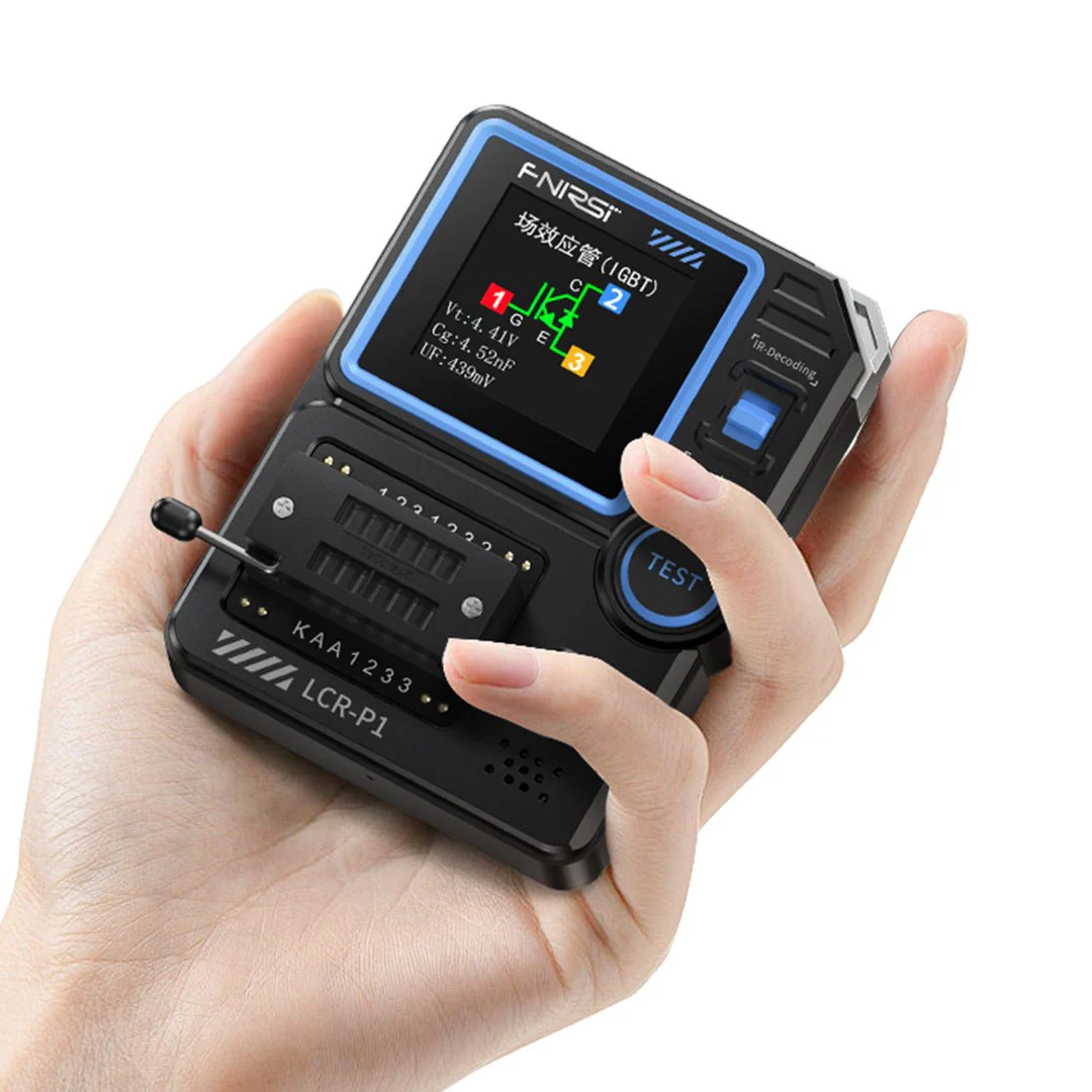 FNIRSI® LCR-P1 Multifunction LCR Transistor Capacitor Tester - Image 3