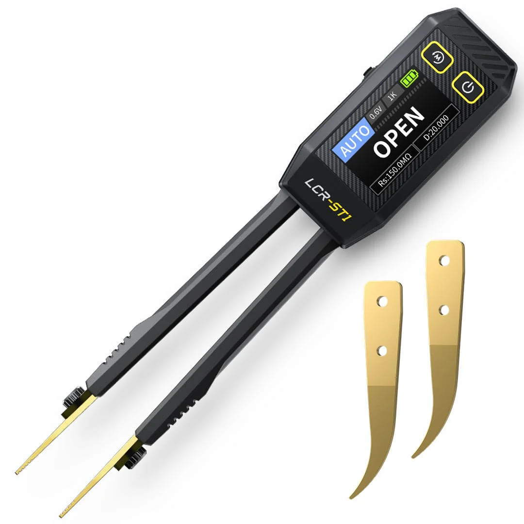 FNIRSI® LCR-ST1 Mini Smart Digital Tweezer LCR SMD ESR Tester - Image 9