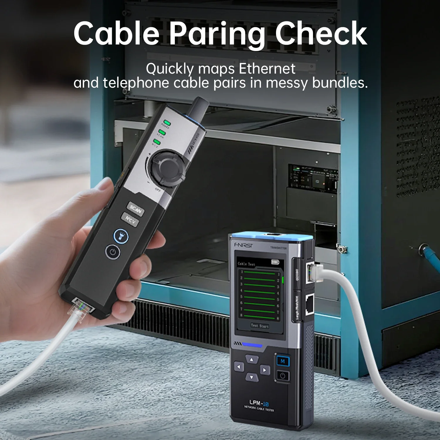 FNIRSI® LPM-10A Multifunctional Network Cable Tracker - Image 6