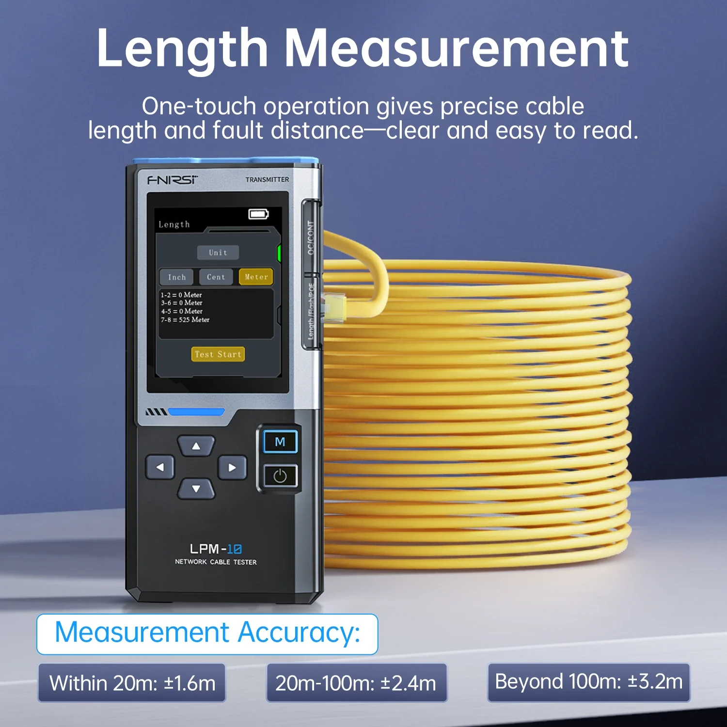 FNIRSI® LPM-10A Multifunctional Network Cable Tracker - Image 7