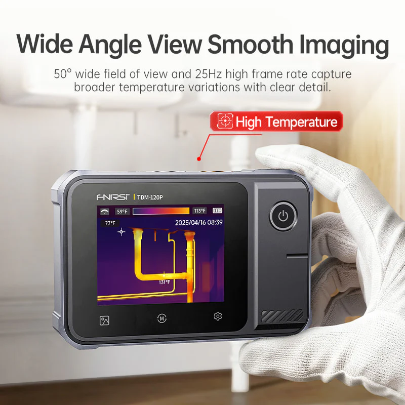 FNIRSI® TDM-120P / TDM-120 Thermal Imaging Multimeter - Image 3